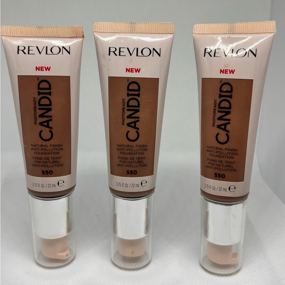 Revlon Tan Candid Foundation Natural Finish